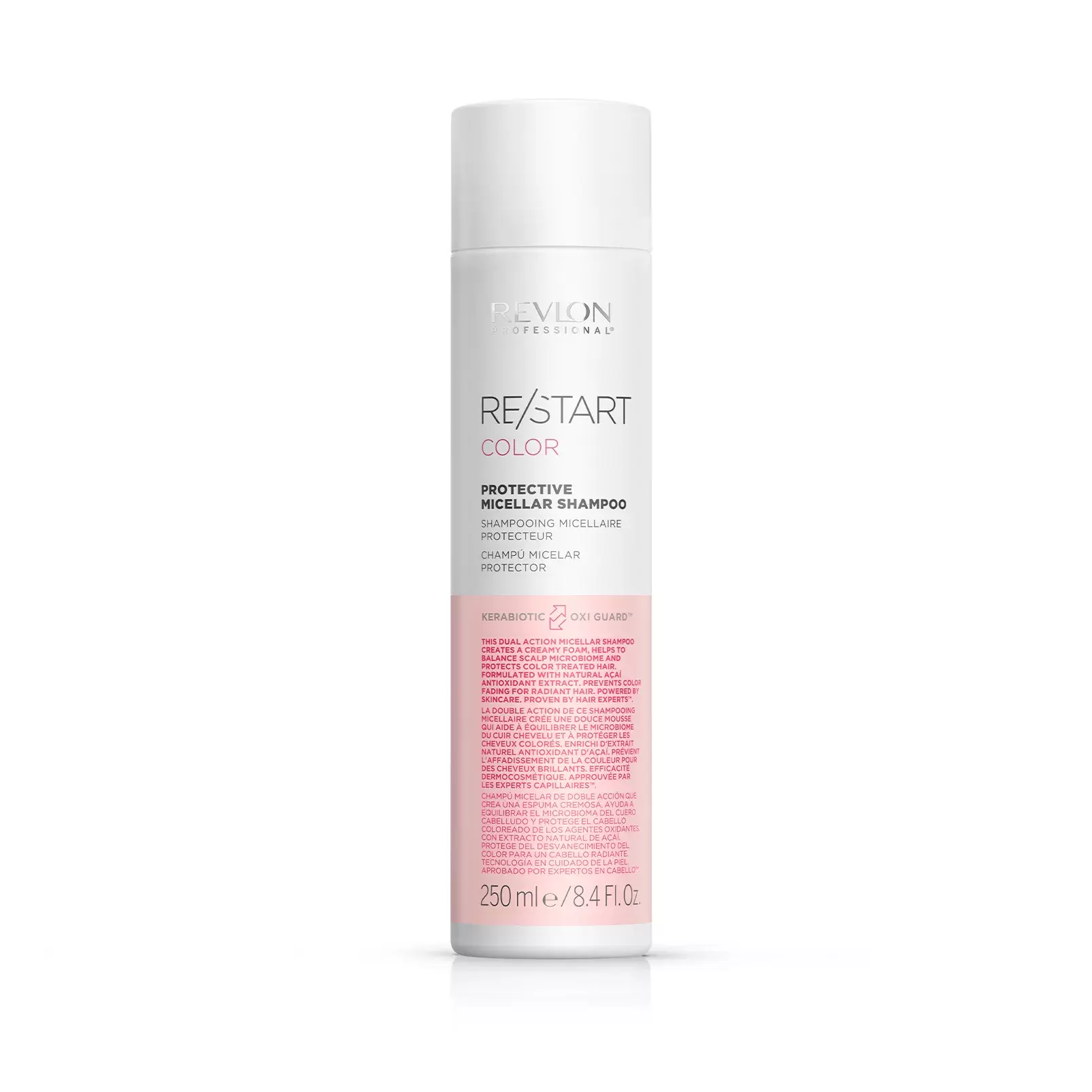 RE/START COLOR Champú micelar doble acción Revlon 250 ml